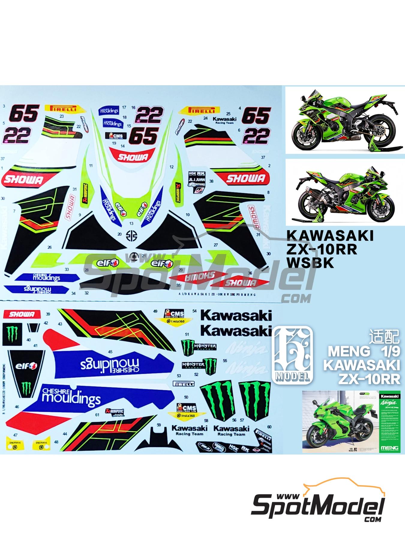 reidan_collageページ Khaled Models MS053: Decoración escala 1/9 - Kawasaki ZX-10RR